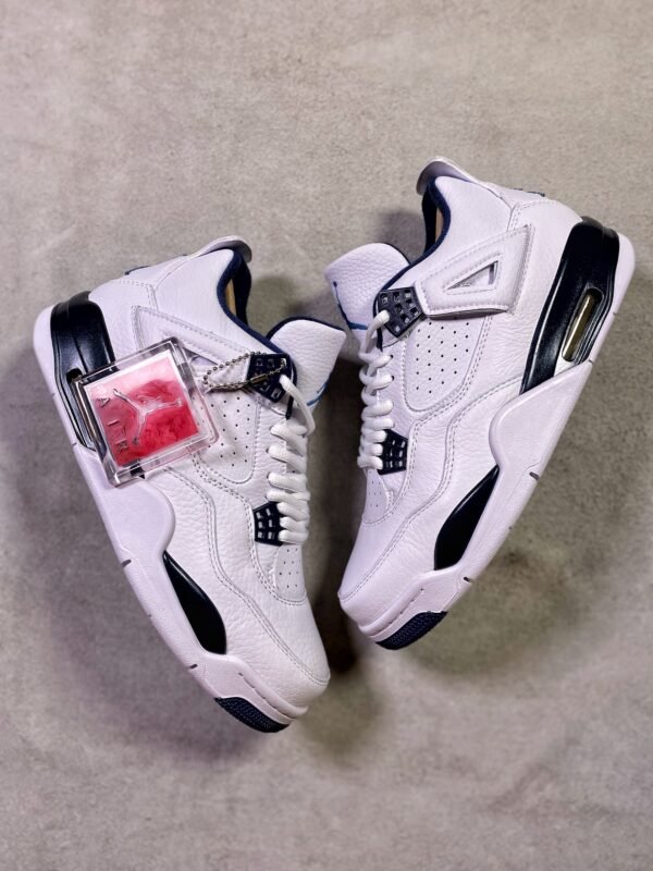 Air Jordan 4 Colombian White /Blue (40-47.5) - Image 5