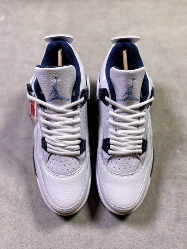 Air Jordan 4 Colombian White /Blue (40-47.5) - Image 6