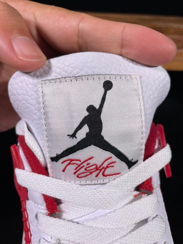Air Jordan 4 Atlanta White Red (40-47.5) - Image 7