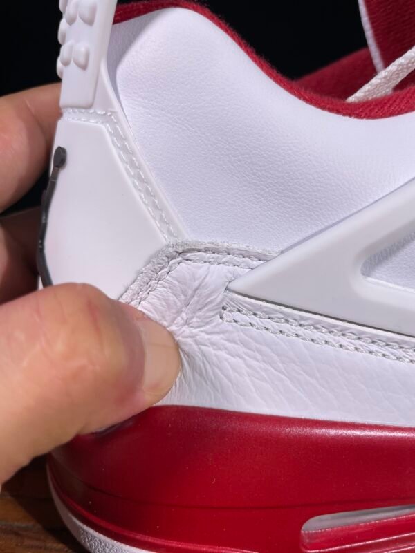 Air Jordan 4 Atlanta White Red (40-47.5) - Image 9