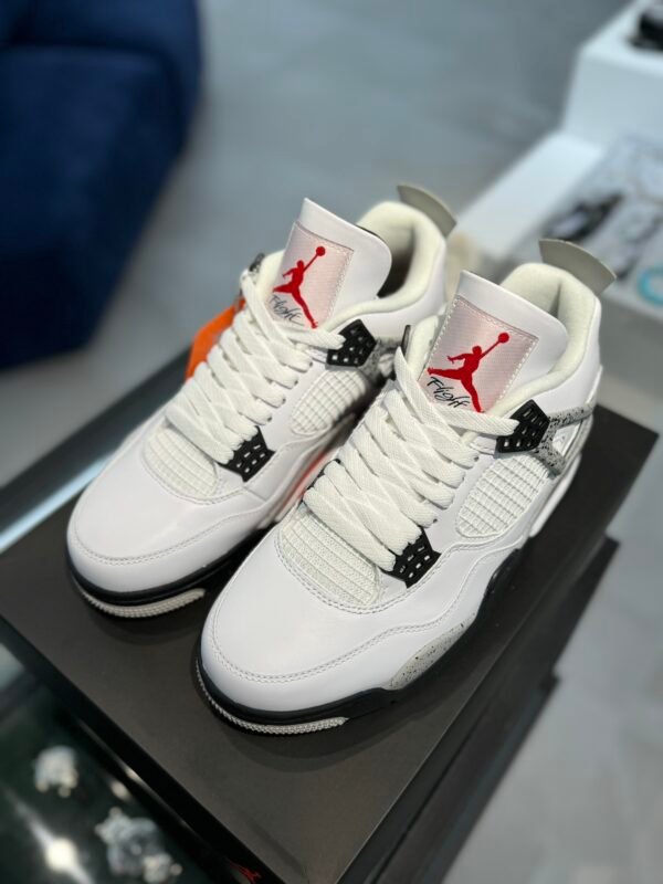 Air Jordan 4 White Cement (40-47.5) - Image 4