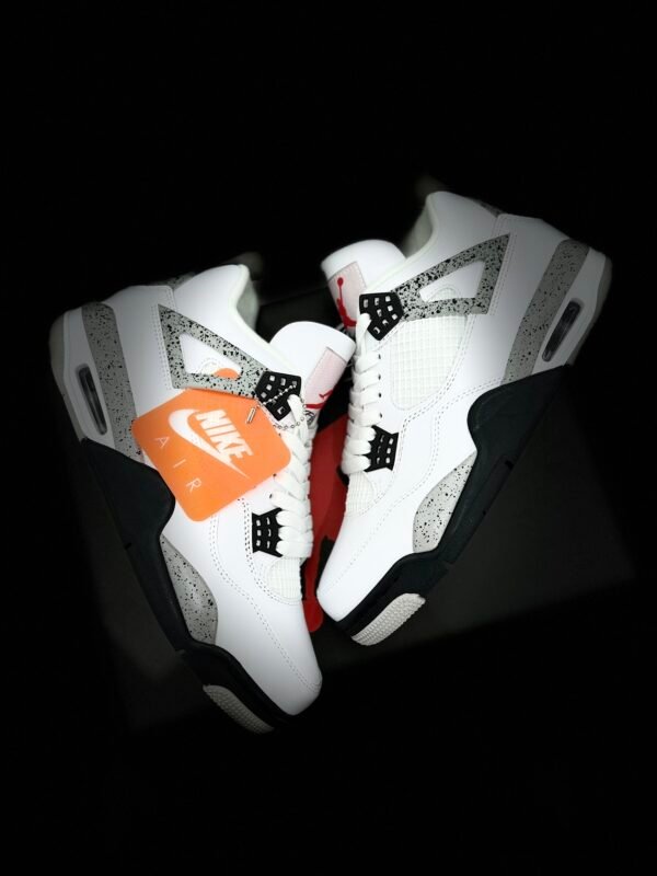 Air Jordan 4 White Cement (40-47.5) - Image 2