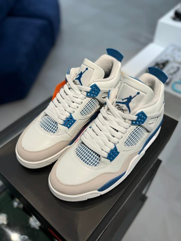 Air Jordan 4 WhiteBlue 2024 (40-47.5) - Image 3