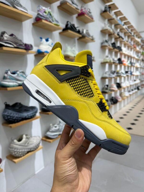 Air Jordan 4 Electromotor Yellow (40-47.5) - Image 9