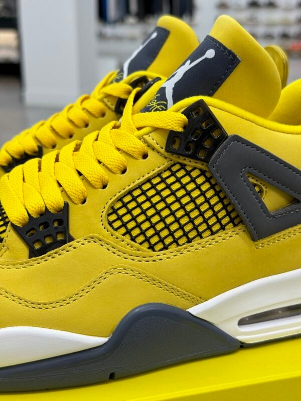 Air Jordan 4 Electromotor Yellow (40-47.5) - Image 8