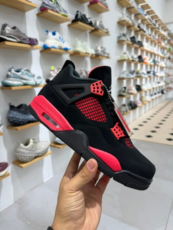 Air Jordan 4 Red Thunder BlackRed (40-47.5) - Image 4