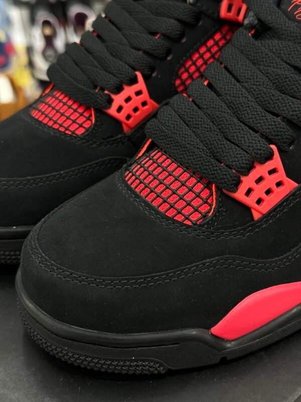 Air Jordan 4 Red Thunder BlackRed (40-47.5) - Image 5