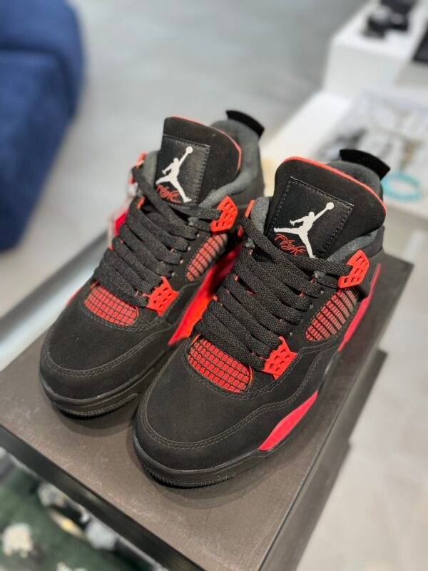Air Jordan 4 Red Thunder BlackRed (40-47.5) - Image 6