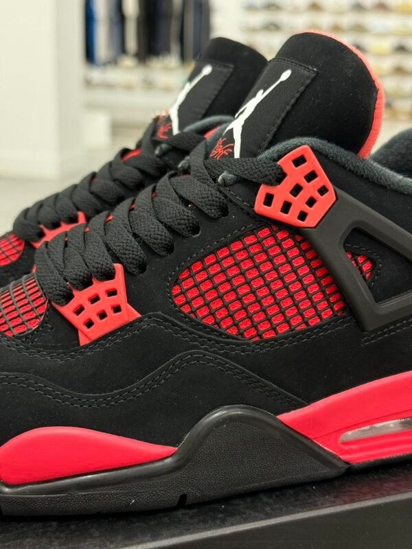 Air Jordan 4 Red Thunder BlackRed (40-47.5) - Image 8