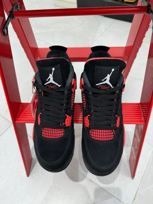 Air Jordan 4 Red Thunder BlackRed (40-47.5) - Image 3