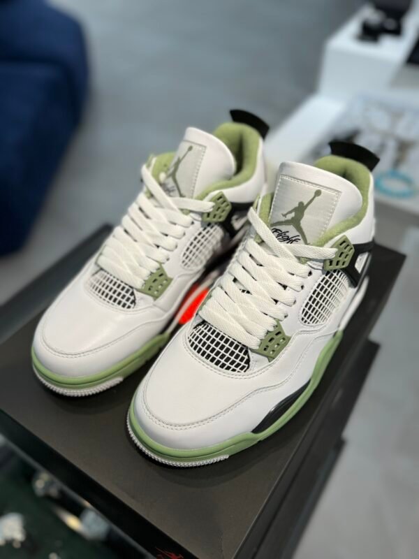 Air Jordan 4 Sage Sea Salt (40-47.5) - Image 3