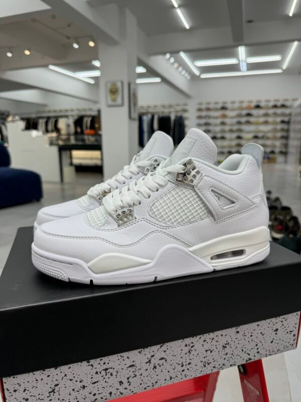 Air Jordan 4 White Silver buckle (40-47.5)