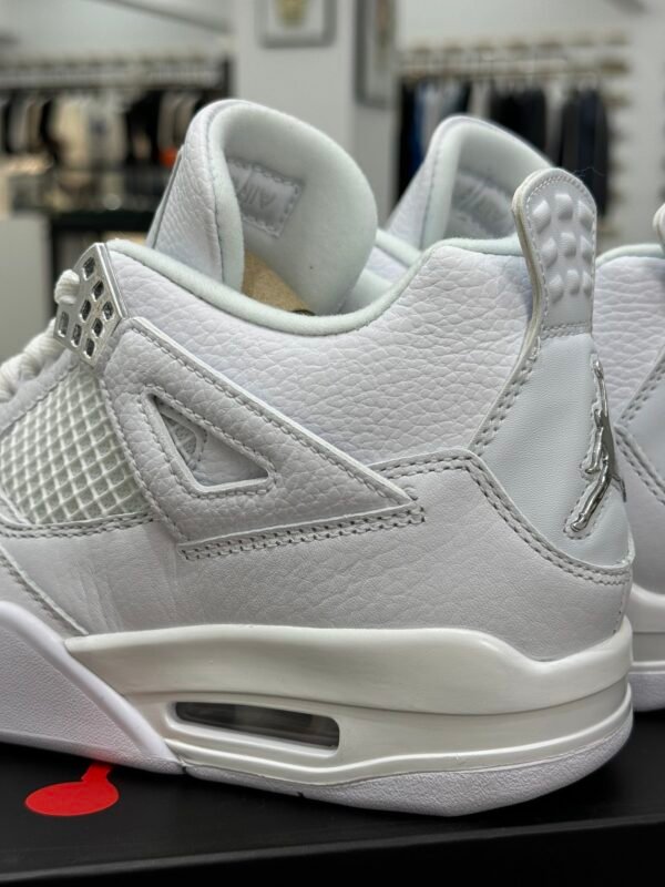 Air Jordan 4 White Silver buckle (40-47.5) - Image 7