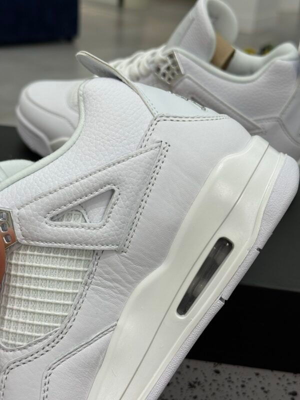 Air Jordan 4 White Silver buckle (40-47.5) - Image 10