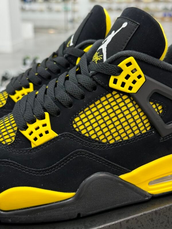 Air Jordan 4 Thunderbolt BlackYellow(40-47.5) - Image 6