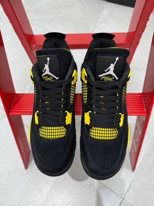 Air Jordan 4 Thunderbolt BlackYellow(40-47.5) - Image 7