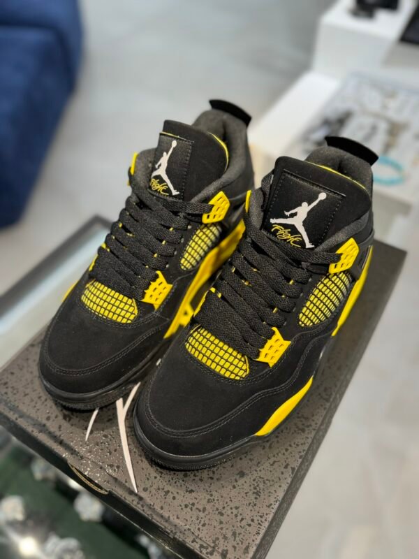 Air Jordan 4 Thunderbolt BlackYellow(40-47.5) - Image 8