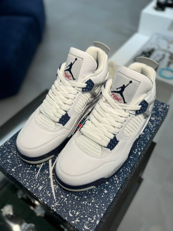 Air Jordan 4 Midnight Blue(40-47.5) - Image 6