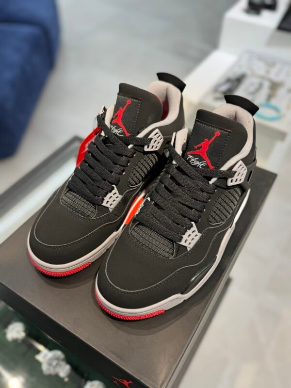 Air Jordan 4 BlackRed Bull(40-47.5) - Image 5