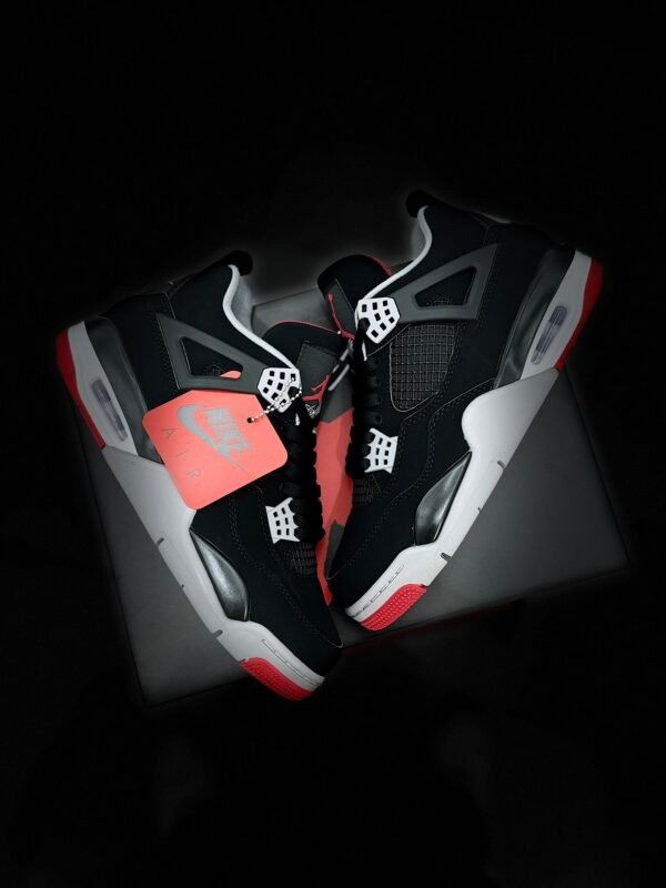 Air Jordan 4 BlackRed Bull(40-47.5) - Image 7