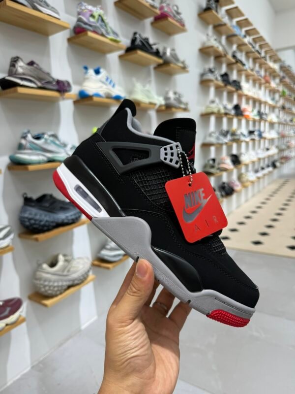 Air Jordan 4 BlackRed Bull(40-47.5) - Image 2