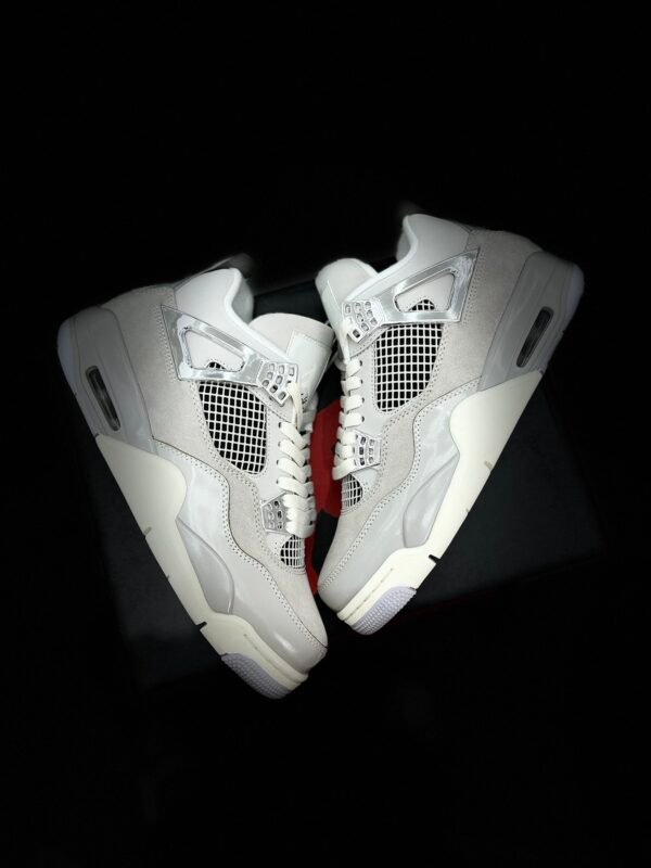 Air Jordan 4 Liquid Silver(40-47.5) - Image 6