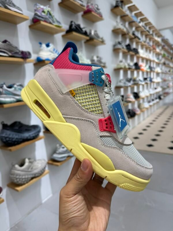 Air Jordan 4 x Union Nickel Powder(40-47.5) - Image 2
