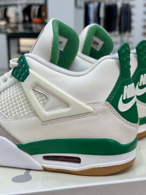 Air Jordan 4 x SB White/Green(40-47.5) - Image 5