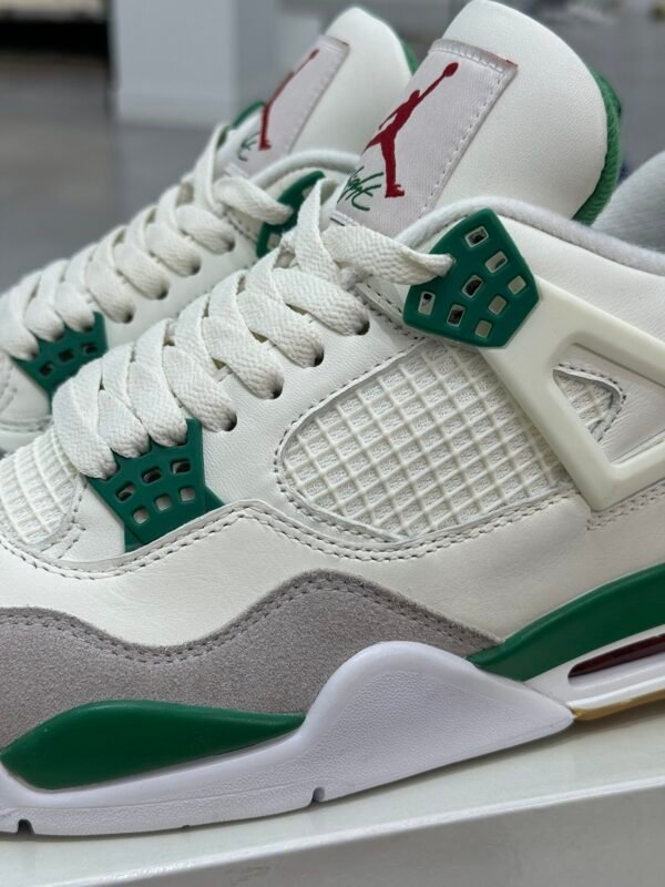 Air Jordan 4 x SB White/Green(40-47.5) - Image 7