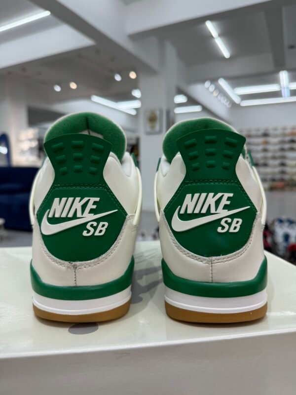 Air Jordan 4 x SB White/Green(40-47.5) - Image 4
