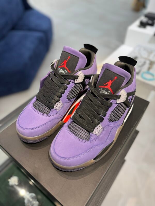 Air Jordan 4 x TS Purple (40-47.5) - Image 5