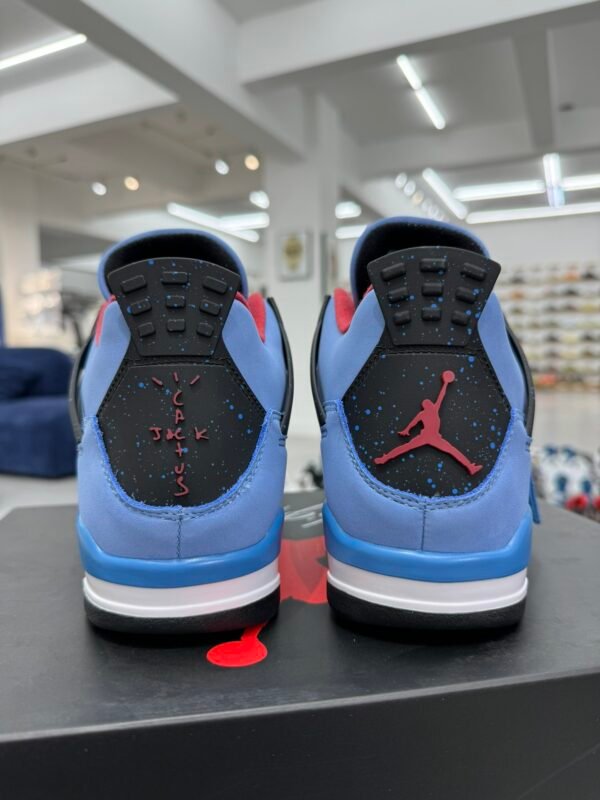 Air Jordan 4 x TS blue suede(40-47.5) - Image 4