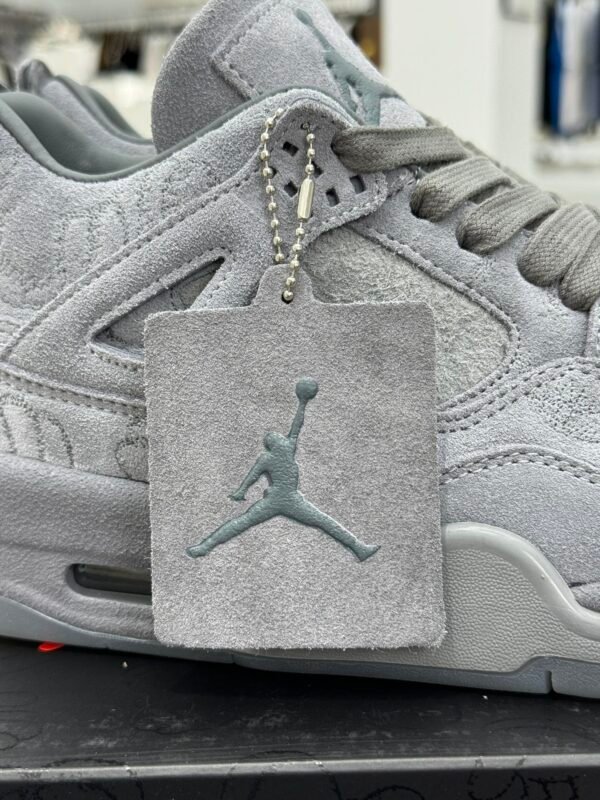 Air Jordan 4 x Kaws grey suede(40-47.5) - Image 8