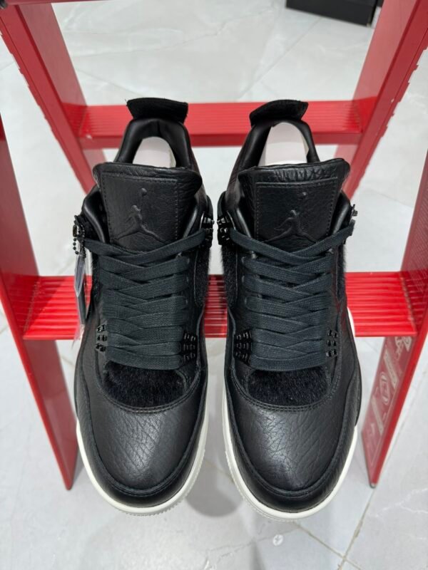 Air Jordan 4 Black White Horse hair (40-47.5) - Image 2