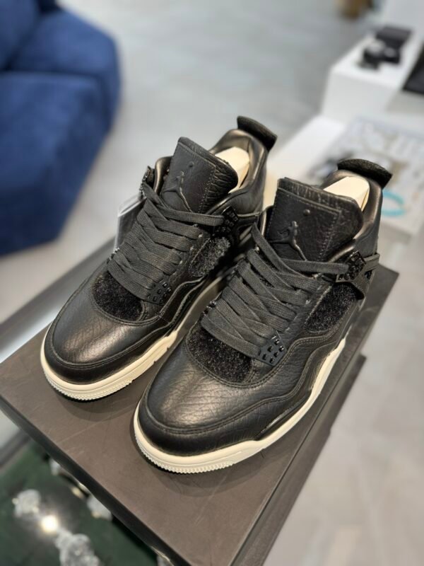 Air Jordan 4 Black White Horse hair (40-47.5) - Image 8