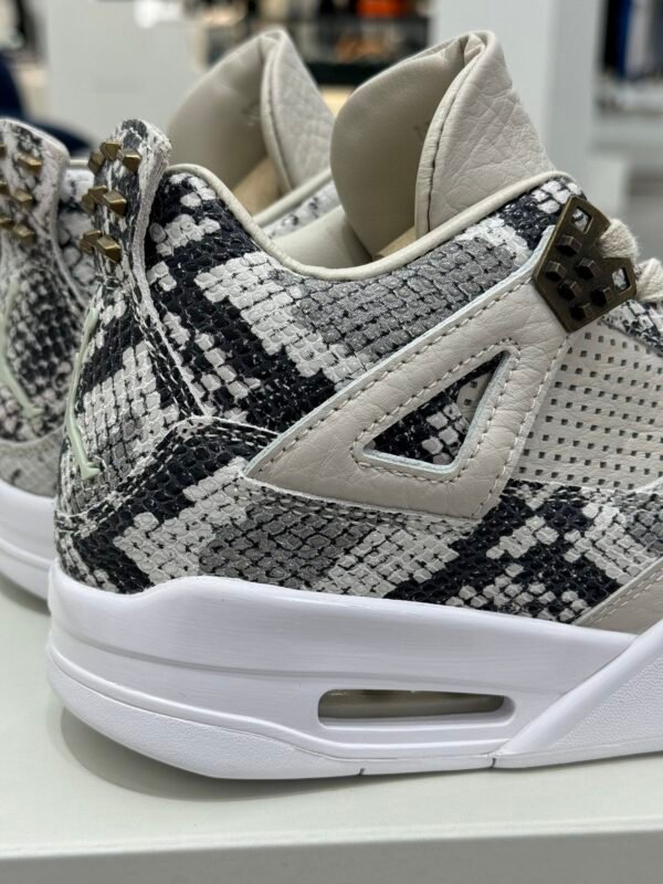 Air Jordan 4 White Python Pattern (40-47.5) - Image 5
