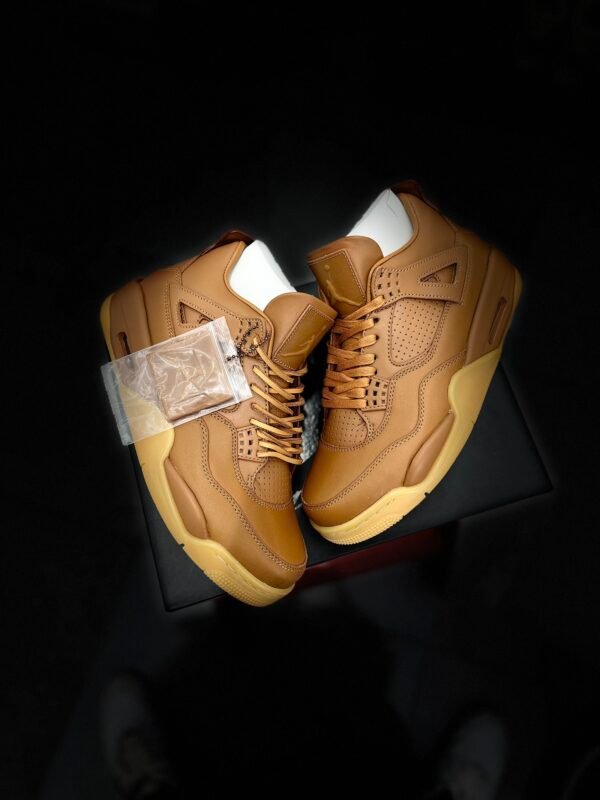Air Jordan 4 Wheat Yellow (40-47.5) - Image 6
