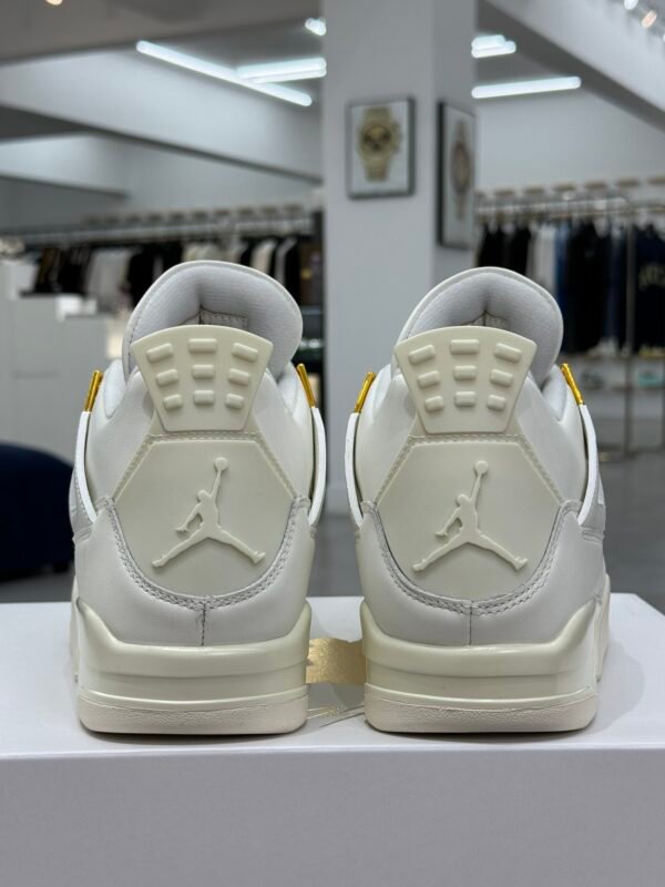 Air Jordan 4 White/Golden(40-47.5) - Image 8