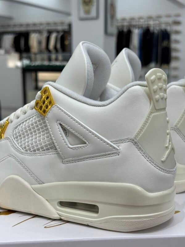 Air Jordan 4 White/Golden(40-47.5) - Image 6