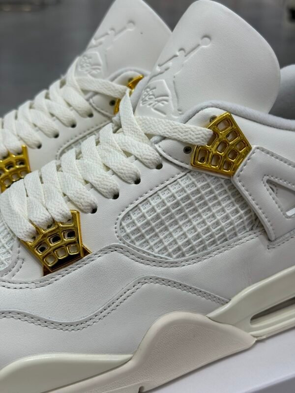 Air Jordan 4 White/Golden(40-47.5) - Image 5