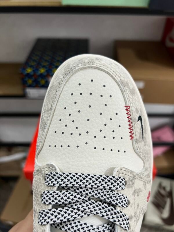 AIR JORDAN 1 LOW SERPENTINE GREY HOOK SERPENTINE GRIS CROCHET(36-47.5) - Image 8