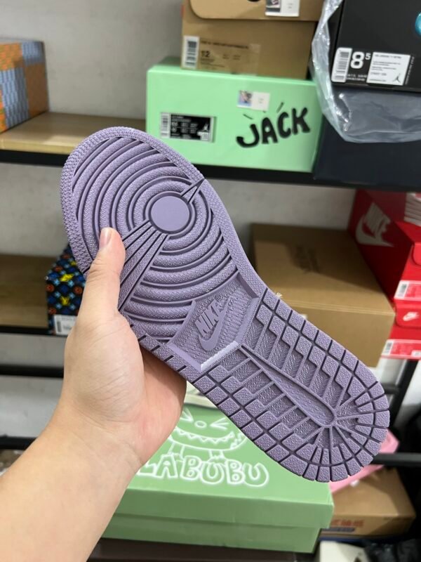 LABUBU X AIR JORDAN 1 White Purple(36-47.5) - Image 5