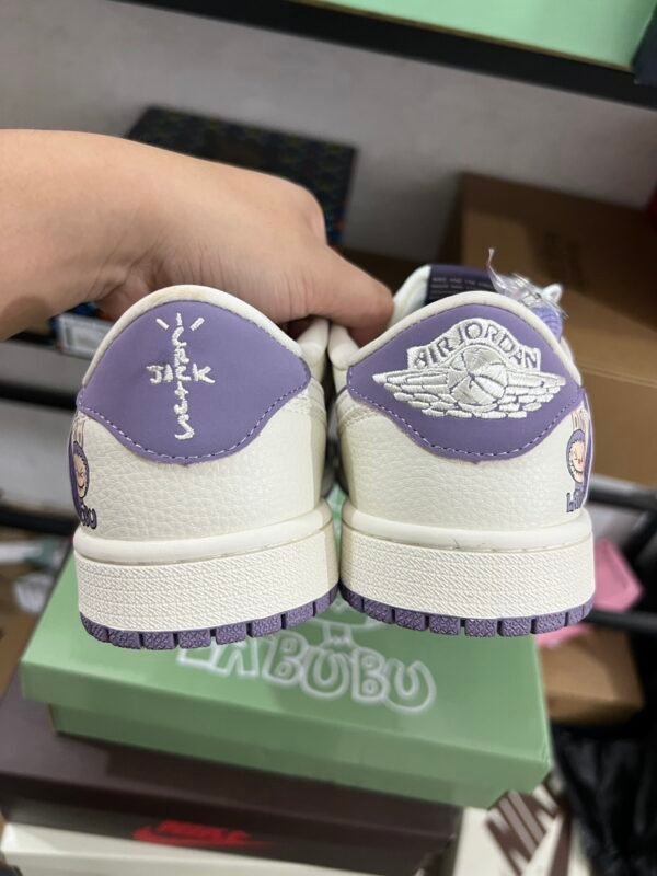 LABUBU X AIR JORDAN 1 White Purple(36-47.5) - Image 8