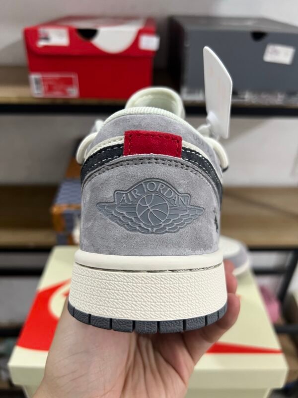 AIR JORDAN 1 LOW LIGHT GRAY/BEIGE GRIS CLARBEIGE(36-47.5) - Image 5