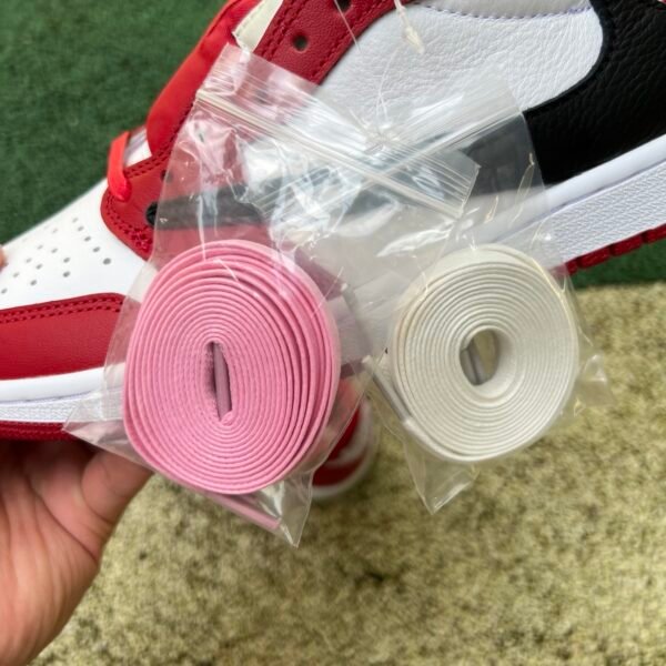 Travis Scott x Air Jordan 1 Low OG Black White Red(36-48.5) - Image 7