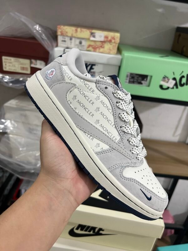 MONCLER X AIR JORDAN 1 LOW OG SP-T WHTEBLACK-WHITE(36-47.5)