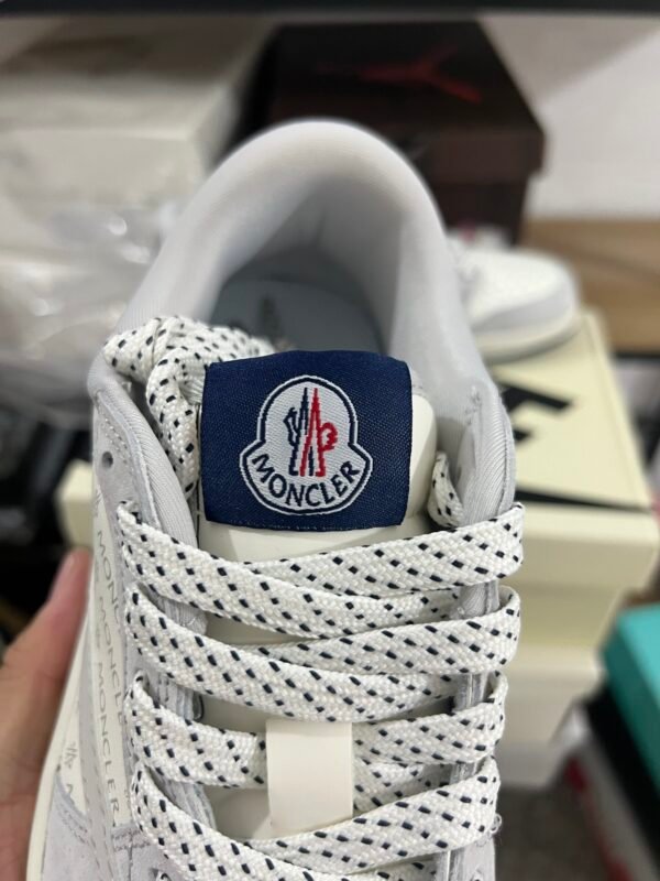 MONCLER X AIR JORDAN 1 LOW OG SP-T WHTEBLACK-WHITE(36-47.5) - Image 4