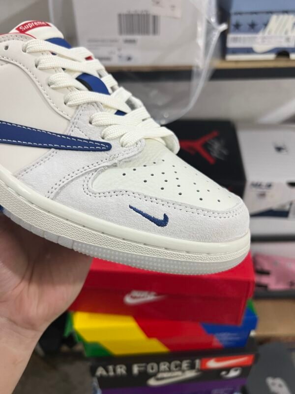 SUPREME X AIR JORDAN 1 LOW OG SP.T WHITE BLACK WHITE(36-47.5) - Image 8