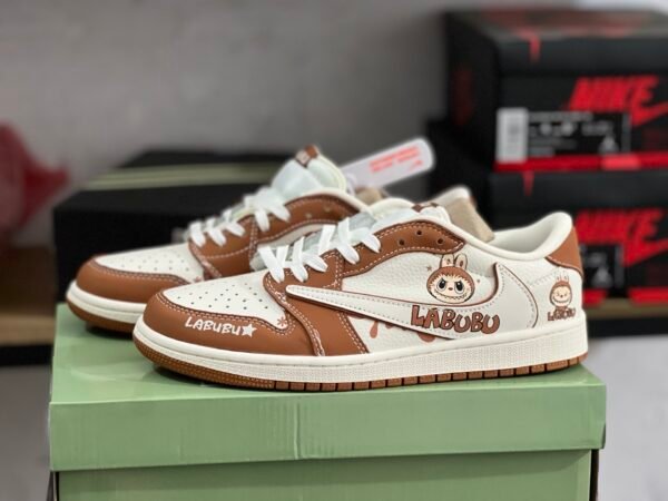 LABUBU X AIR JORDAN 1 White Orange(36-47.5)