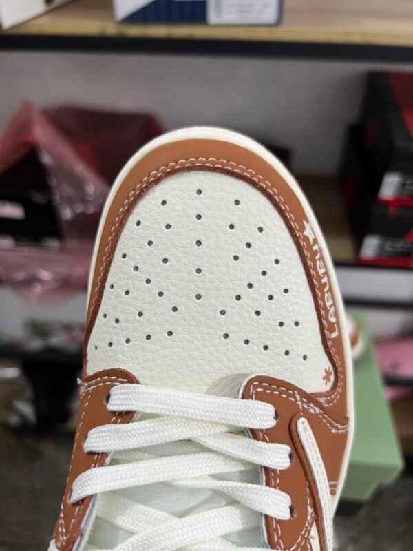 LABUBU X AIR JORDAN 1 White Orange(36-47.5) - Image 7